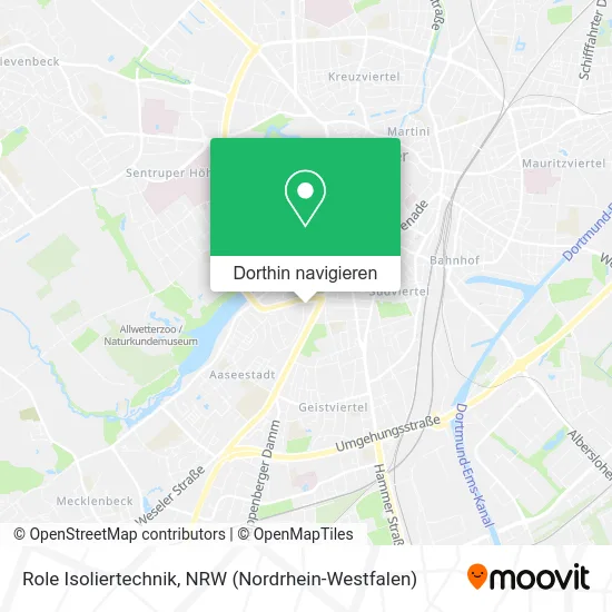 Role Isoliertechnik Karte