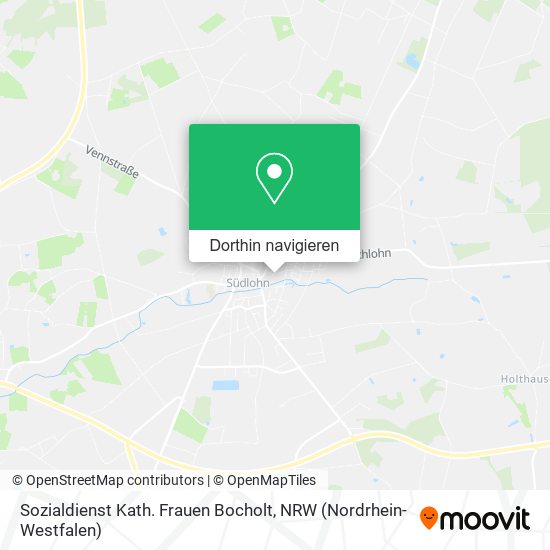 Sozialdienst Kath. Frauen Bocholt Karte