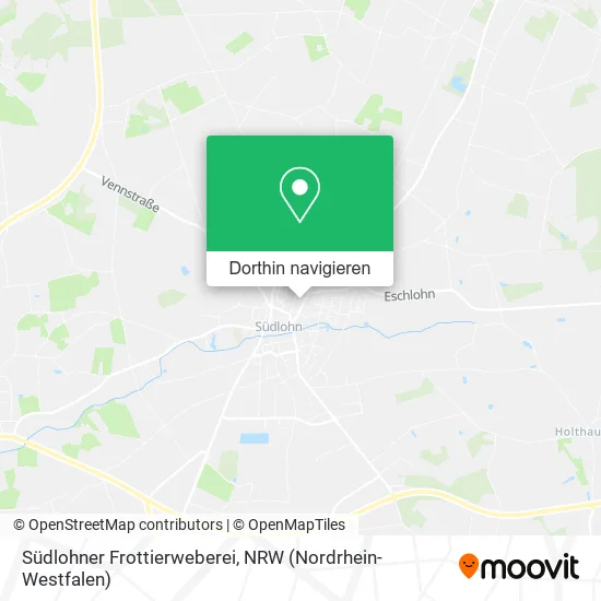 Südlohner Frottierweberei Karte