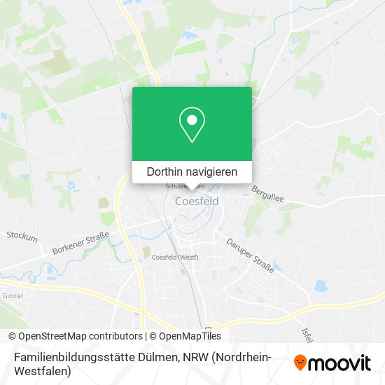 Familienbildungsstätte Dülmen Karte