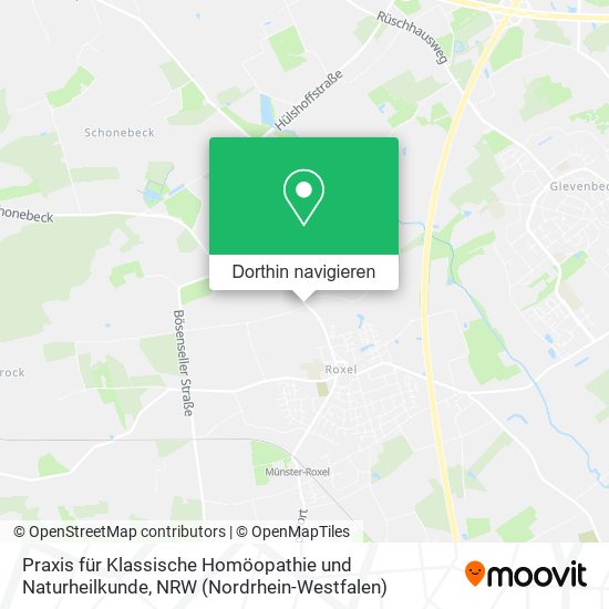 Praxis für Klassische Homöopathie und Naturheilkunde Karte