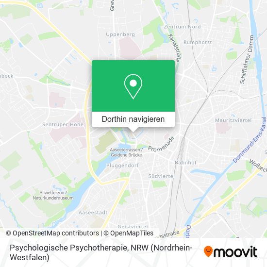 Psychologische Psychotherapie Karte