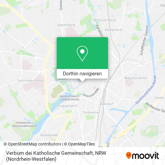 Verbum dei Katholische Gemeinschaft Karte