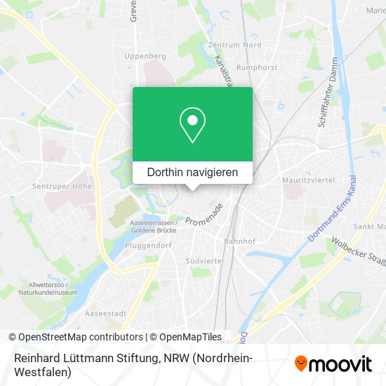 Reinhard Lüttmann Stiftung Karte