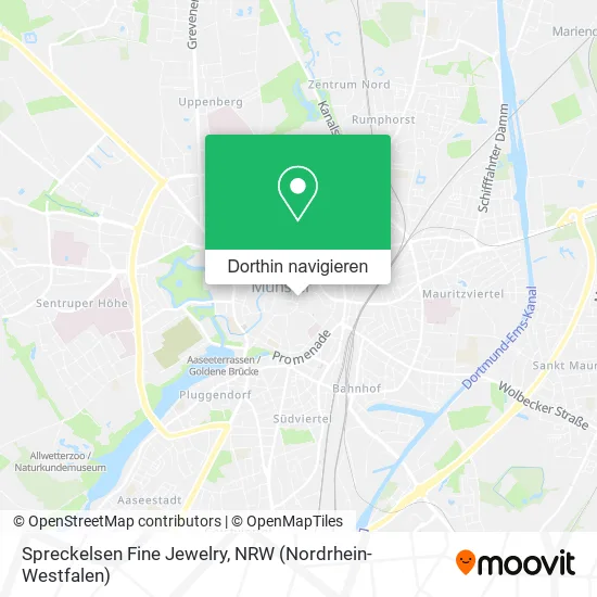 Spreckelsen Fine Jewelry Karte