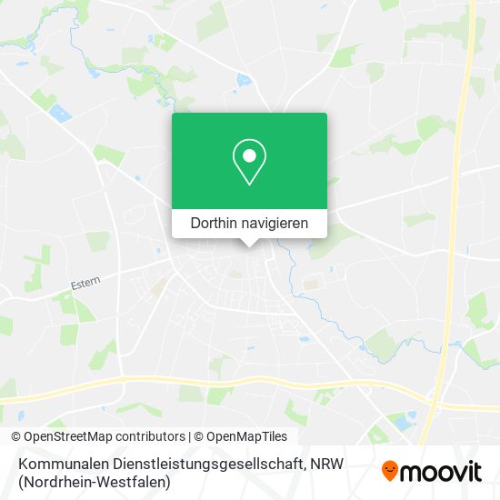 Kommunalen Dienstleistungsgesellschaft Karte
