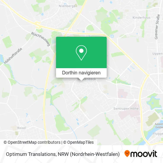 Optimum Translations Karte