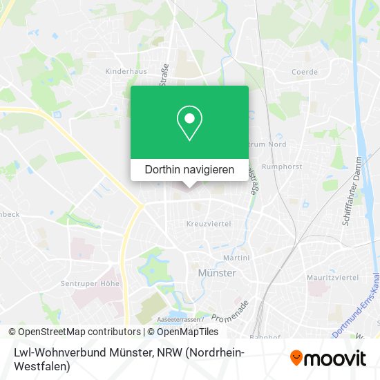 Lwl-Wohnverbund Münster Karte