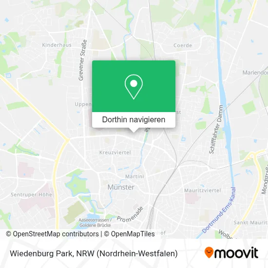 Wiedenburg Park Karte