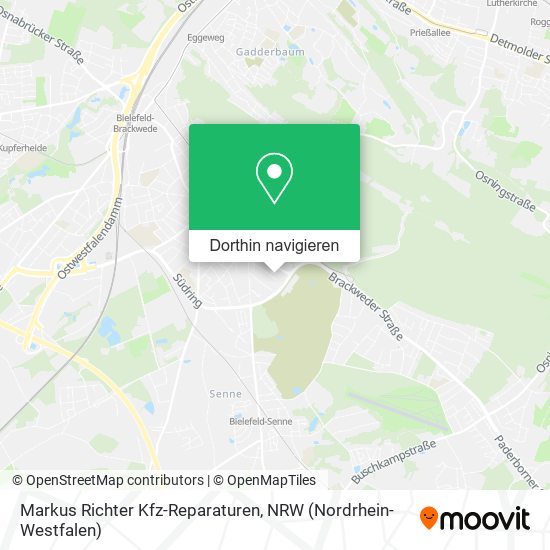 Markus Richter Kfz-Reparaturen Karte