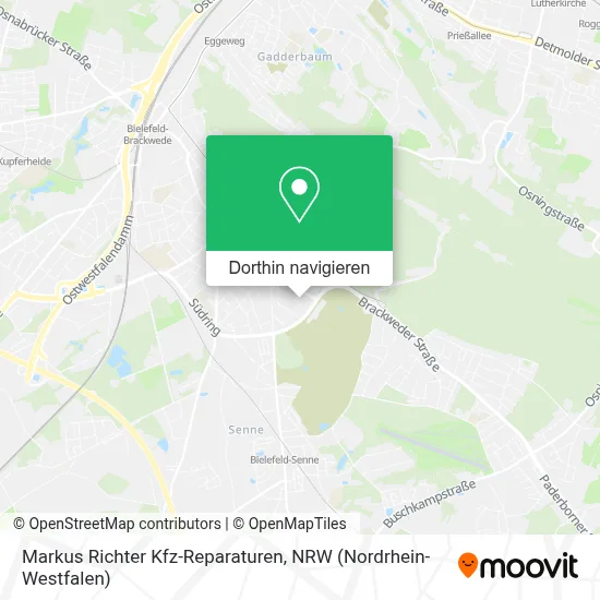 Markus Richter Kfz-Reparaturen Karte