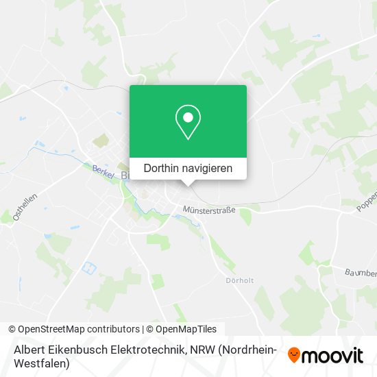 Albert Eikenbusch Elektrotechnik Karte
