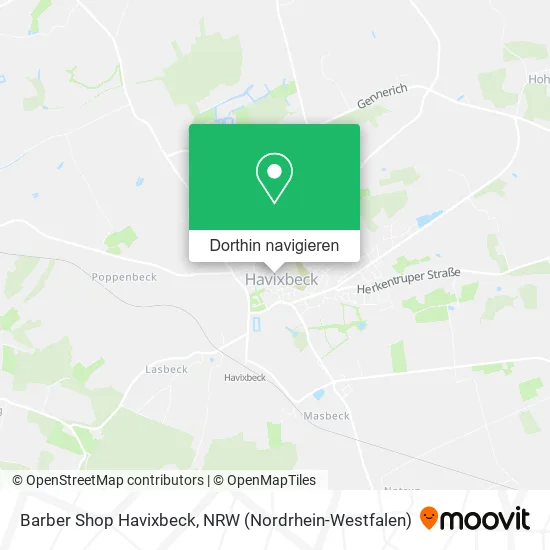 Barber Shop Havixbeck Karte