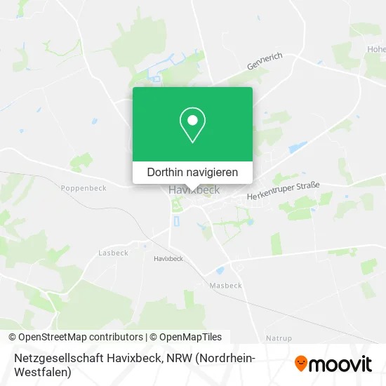 Netzgesellschaft Havixbeck Karte