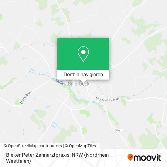 Bieker Peter Zahnarztpraxis Karte