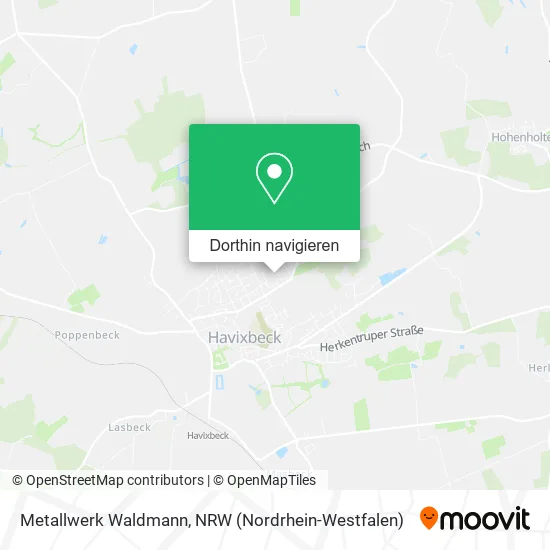 Metallwerk Waldmann Karte