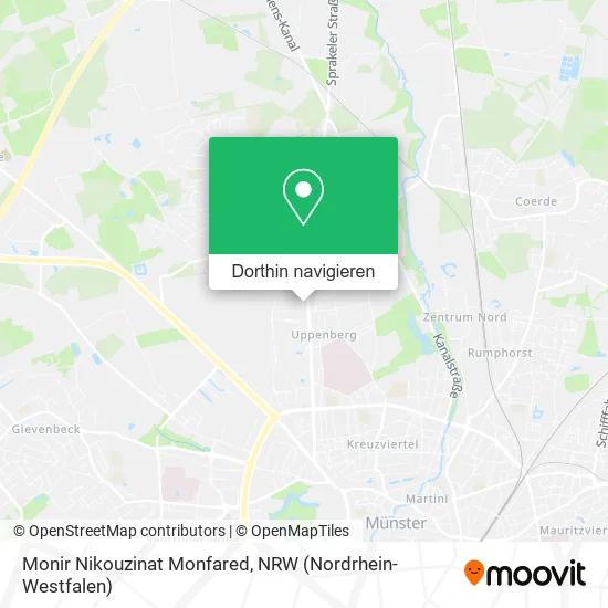 Monir Nikouzinat Monfared Karte