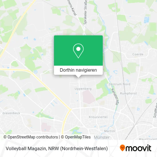 Volleyball Magazin Karte