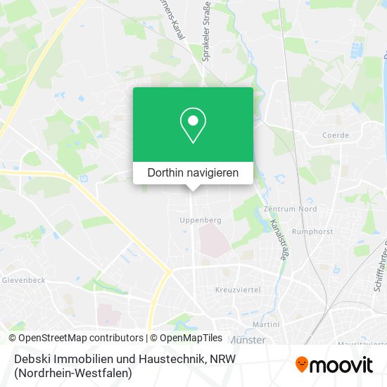 Debski Immobilien und Haustechnik Karte