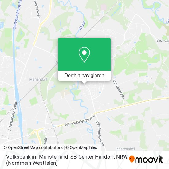 Volksbank im Münsterland, SB-Center Handorf Karte