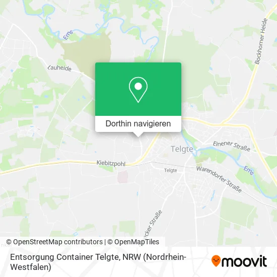 Entsorgung Container Telgte Karte