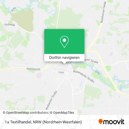 1a Textilhandel Karte