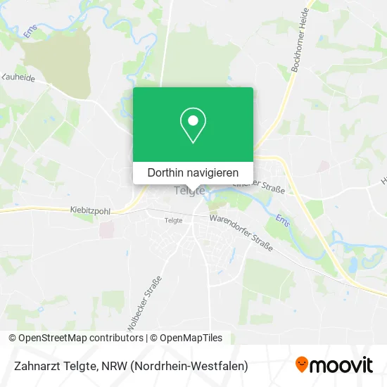 Zahnarzt Telgte Karte