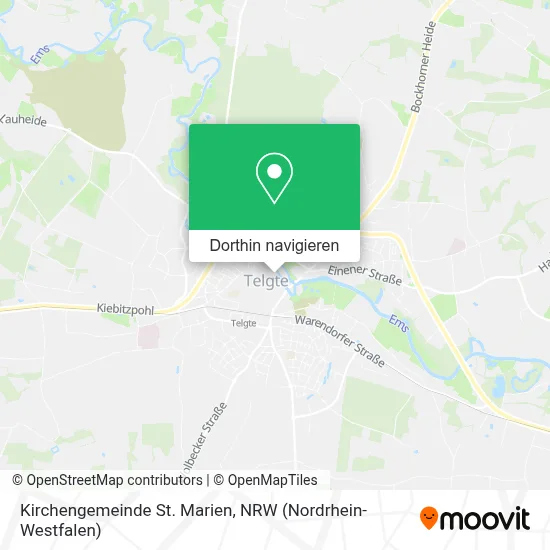 Kirchengemeinde St. Marien Karte