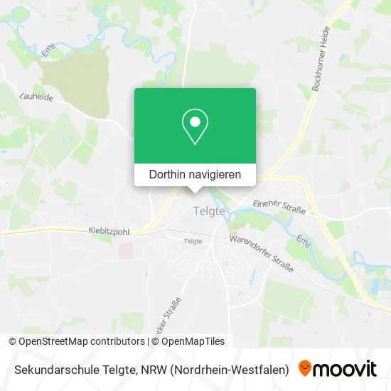 Sekundarschule Telgte Karte