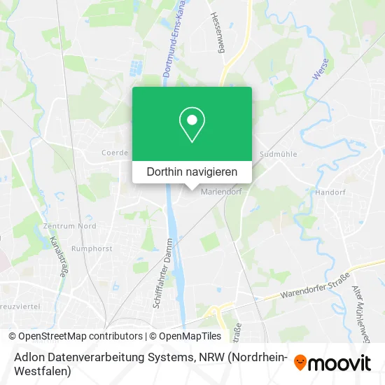 Adlon Datenverarbeitung Systems Karte