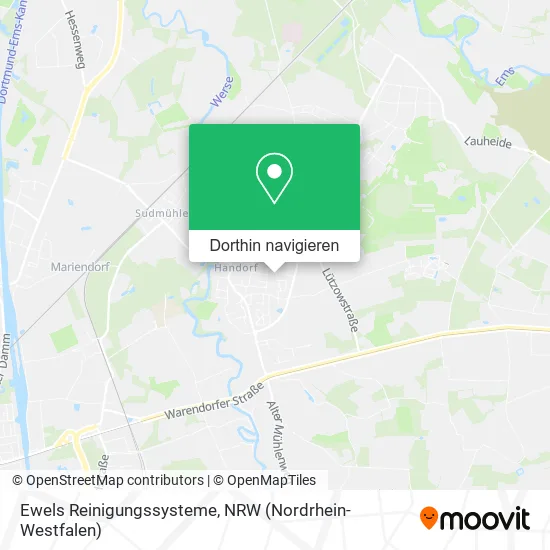 Ewels Reinigungssysteme Karte