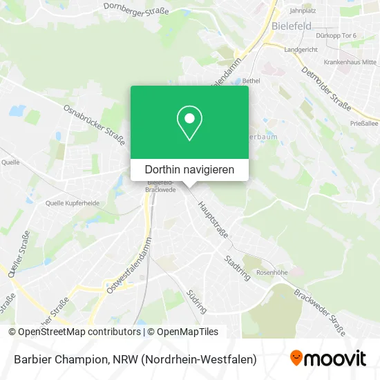 Barbier Champion Karte