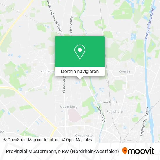 Provinzial Mustermann Karte