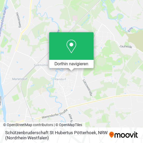 Schützenbruderschaft St Hubertus Pötterhoek Karte