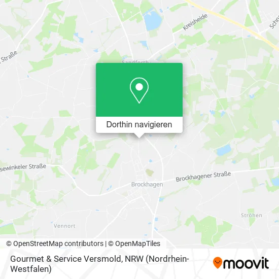 Gourmet & Service Versmold Karte