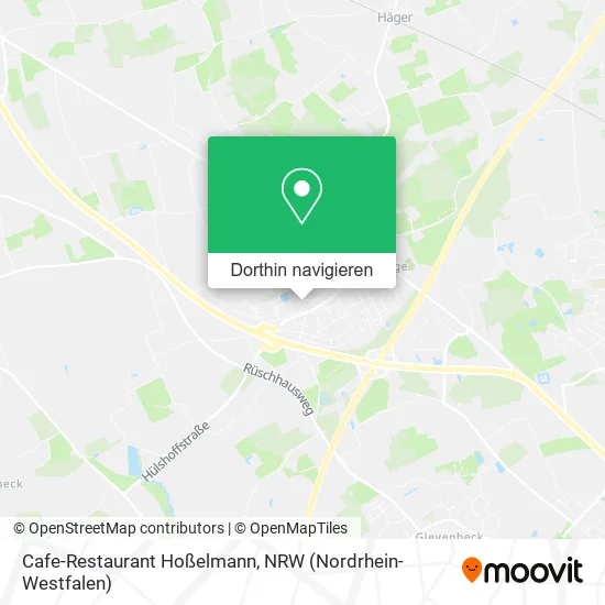 Cafe-Restaurant Hoßelmann Karte