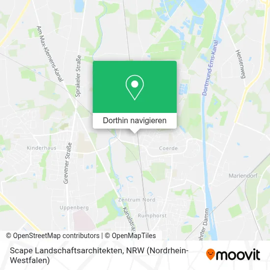 Scape Landschaftsarchitekten Karte