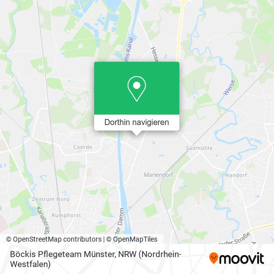 Böckis Pflegeteam Münster Karte