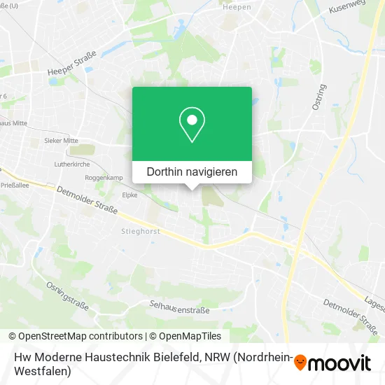 Hw Moderne Haustechnik Bielefeld Karte