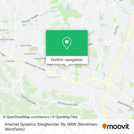 Internet Systems Stieghorster Str Karte