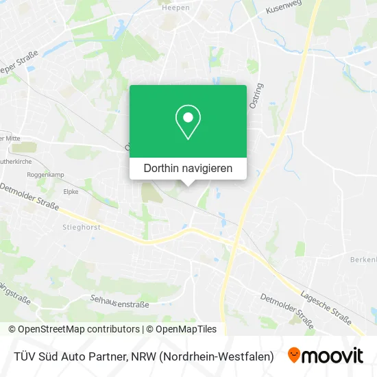 TÜV Süd Auto Partner Karte