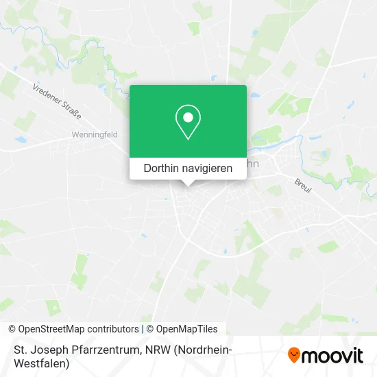 St. Joseph Pfarrzentrum Karte