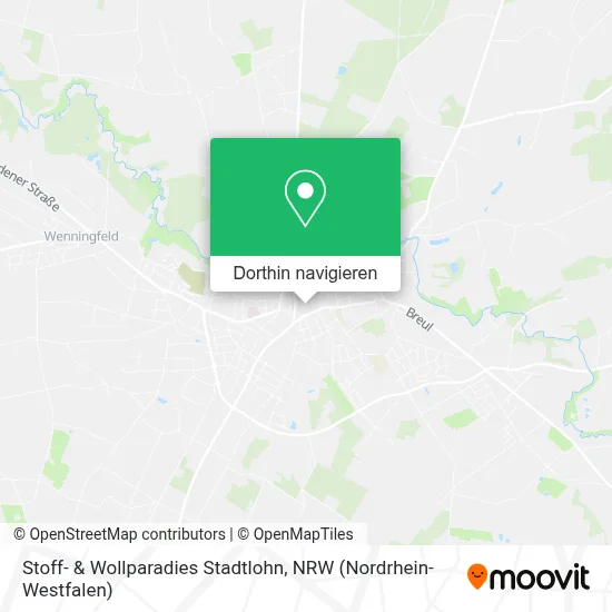 Stoff- & Wollparadies Stadtlohn Karte