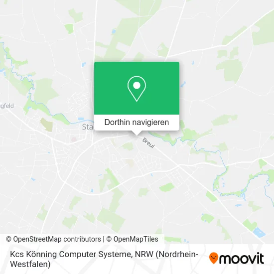 Kcs Könning Computer Systeme Karte