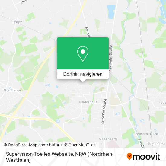 Supervision-Toelles Webseite Karte