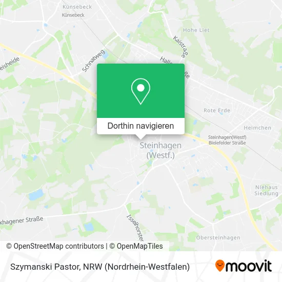 Szymanski Pastor Karte