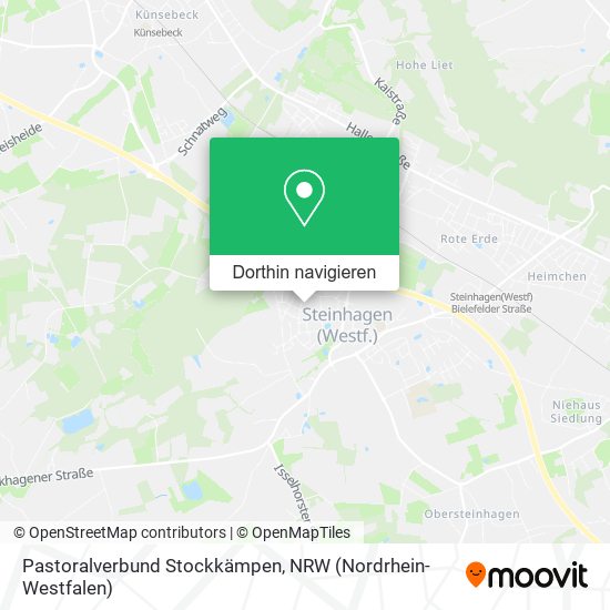 Pastoralverbund Stockkämpen Karte