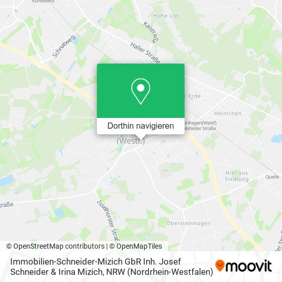 Immobilien-Schneider-Mizich GbR Inh. Josef Schneider & Irina Mizich Karte