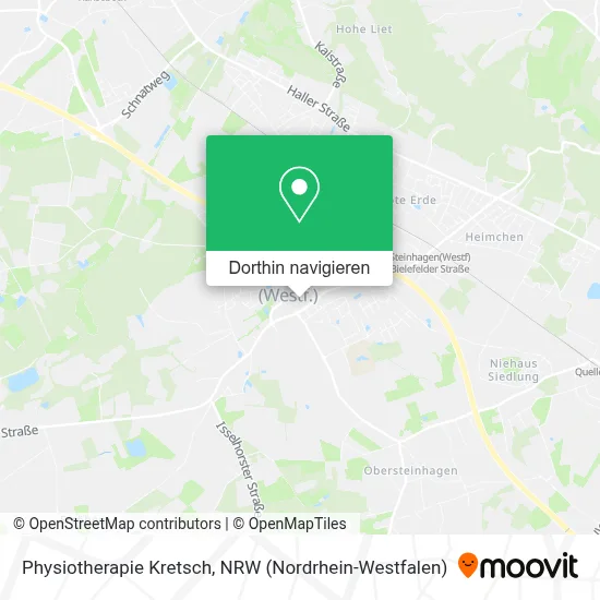 Physiotherapie Kretsch Karte