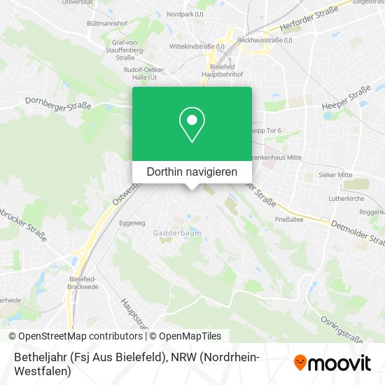 Betheljahr (Fsj Aus Bielefeld) Karte